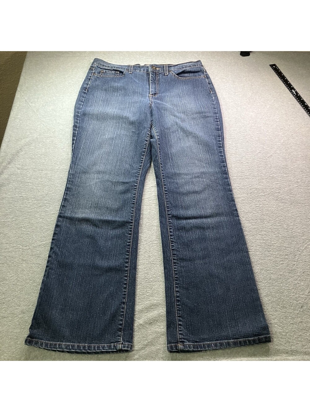 Jeanstar Jeans Women's Size 16 Elle Flare Stretch High Rise Denim